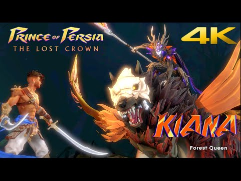 Prince of Persia The Lost Crown - Kiana, Forest Queen Boss Fight [4K 60ᶠᵖˢ ✔]