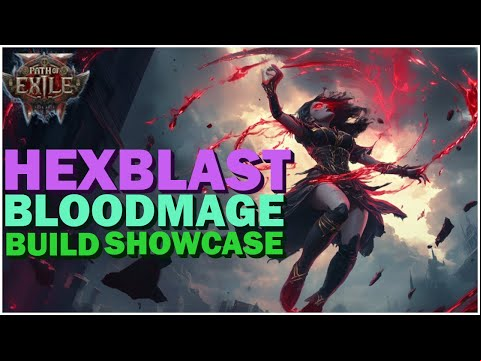 Path Of Exile 2 - Hexblast Blood Mage Trials Of Sekhamas Runner - Build Showcase and Explanation