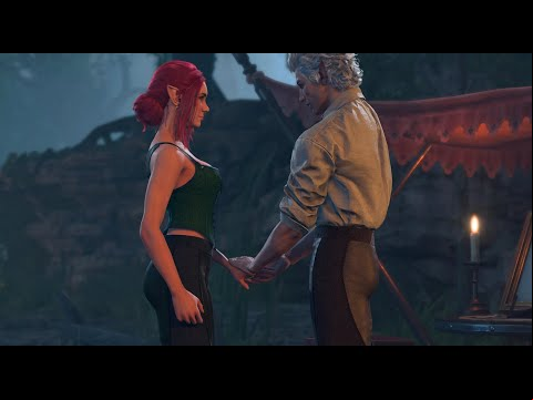 Baldur&#039;s Gate 3 Астарион признаётся в чувствах 2