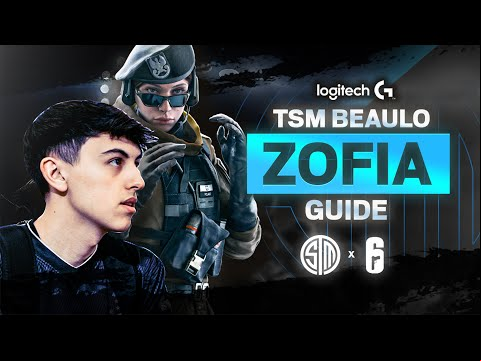 Rainbow Six Siege: THE COMPLETE ZOFIA GUIDE BY @Beaulo! | Best R6 Pro Tips (TSM R6S Montage)