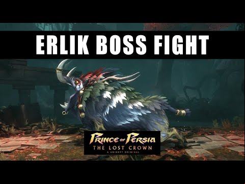Prince of Persia The Lost Crown Erlik Boss Fight - How to beat the giant boar Erlik