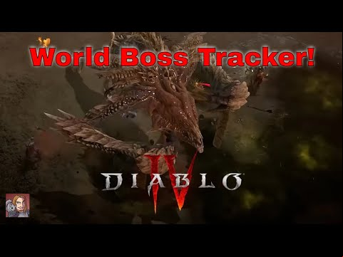 Diablo IV - World Boss, Helltide, &amp; Gathering Legion Tracker! (Link In Description!)