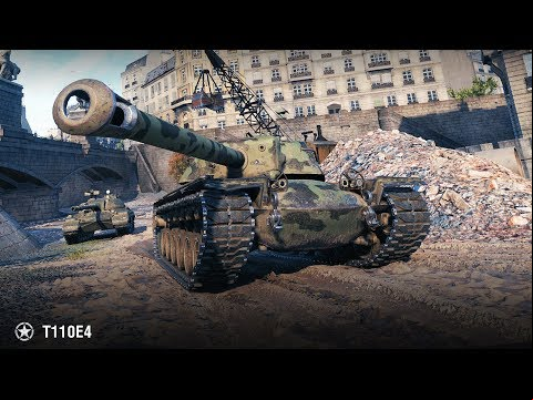 T110E4 | 10k урона на карте Париж