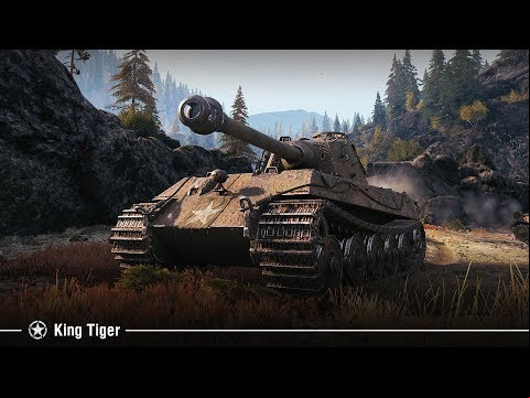 King Tiger (захваченный) не в Топе | Бой с девятками