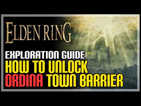 Ordina Town Barrier Puzzle Elden Ring