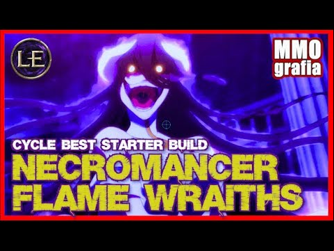 FLAME WRAITHS NECROMANCER BEST STARTER Build Guide for beginners Last Epoch tanky monolith farmer