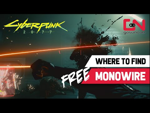 Cyberpunk 2077 Free MONOWIRE Location - Legendary Weapons Guide