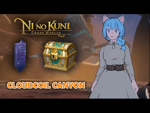 Ni no Kuni Cross Worlds All Cloudcoil Canyon Vista and Chest Locations