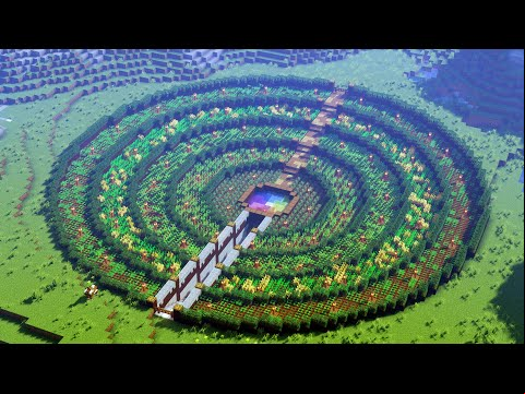 Minecraft Timelapse | Under Ground Farm Base