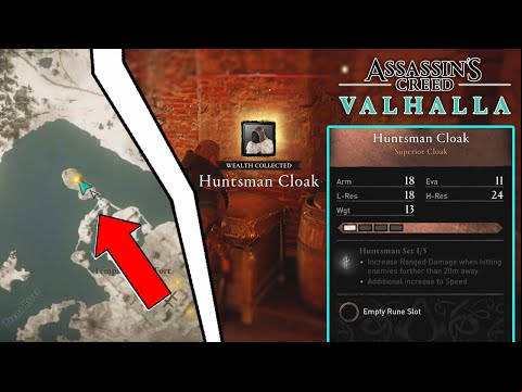 &quot;Huntsman Cloak&quot; Superior Cloak Location Guide - Assassin&#039;s Creed: Valhalla