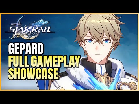 Gepard Full Gameplay Showcase (All Skills, Talents, Animations) | Honkai Star Rail Characters CBT2