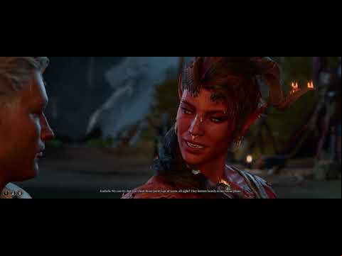 Baldur&#039;s Gate 3 - Act 1 Go To Bed: Paladin Kisses Karlach Singes His Lips &quot;We Could Read a Book&quot;